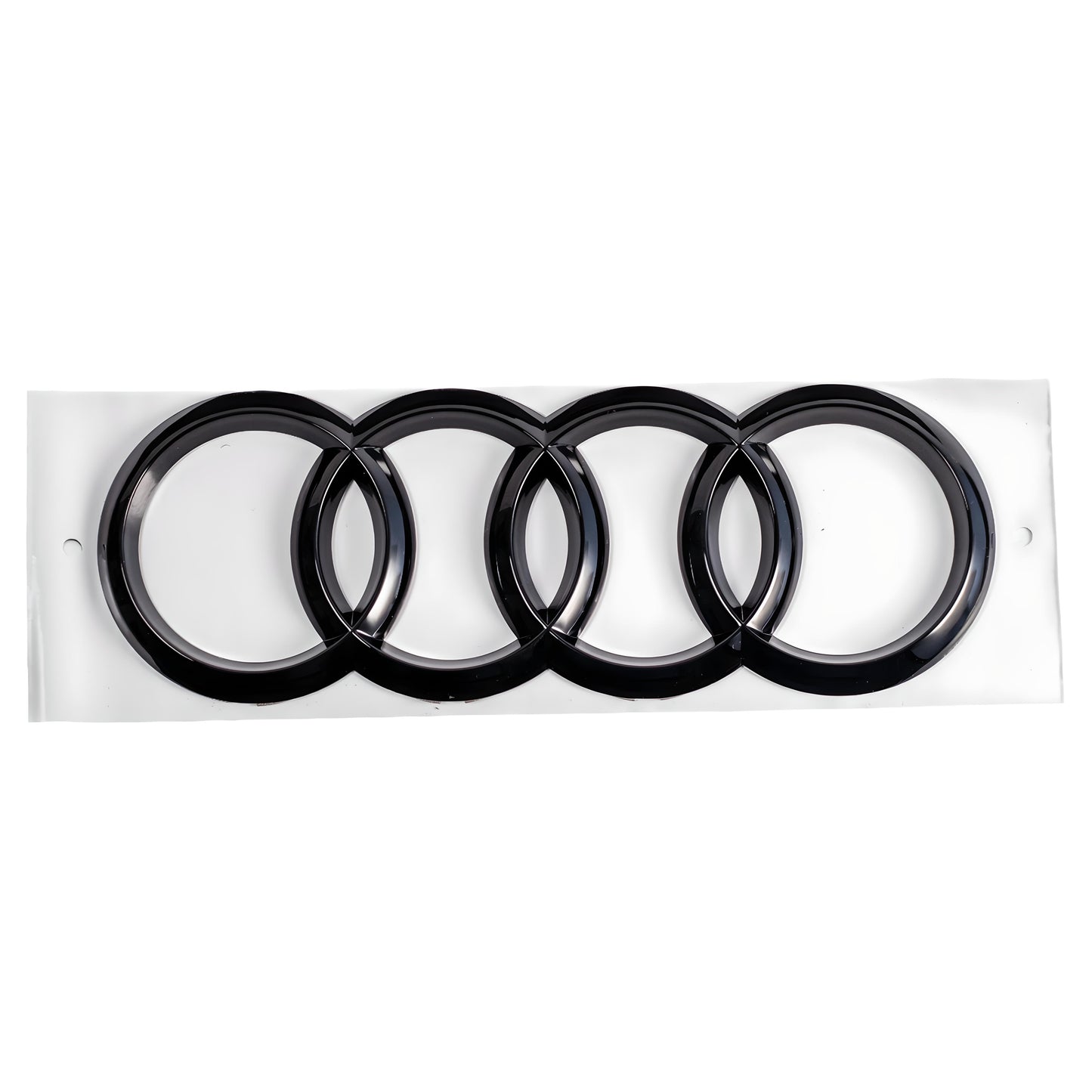 Audi Badge Set Aftermarket | Gloss Black