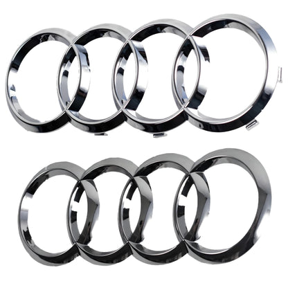 Set di Distintivi Audi Aftermarket | Cromo