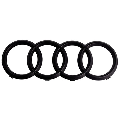 Set di Distintivi Audi Aftermarket | Nero opaco