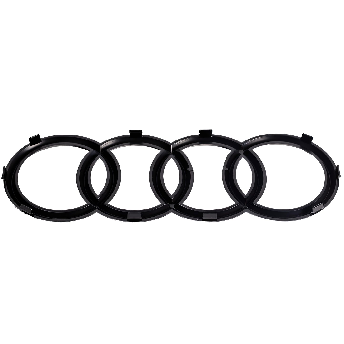 Audi Badge Set Aftermarket | Gloss Black