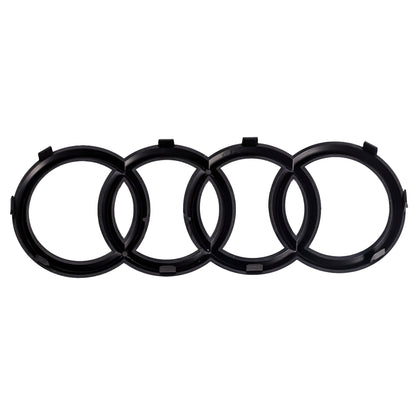 Set di Distintivi Audi Aftermarket | Nero opaco